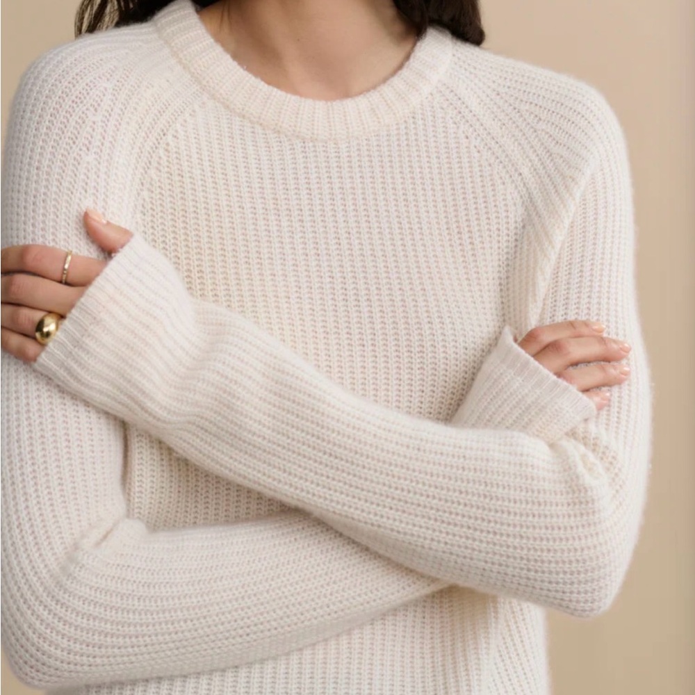 Jenni Kayne Ivory Knit Sweater